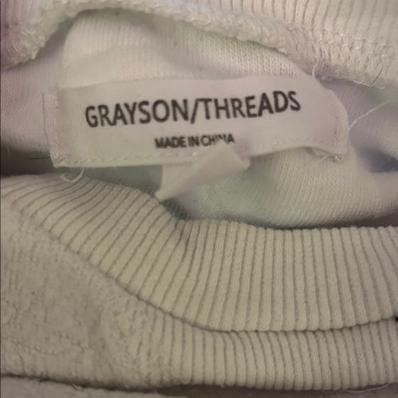 Grayson Threads White Graphic Top - Picture 2 of 4